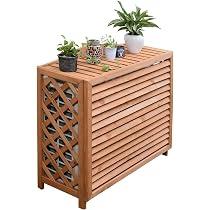 Amazon | ガーデンマスター(Gardenmaster) エアコン室外機カバー 棚付